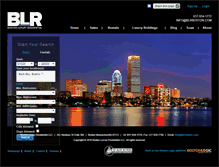 Tablet Screenshot of bostonluxuryresidential.com